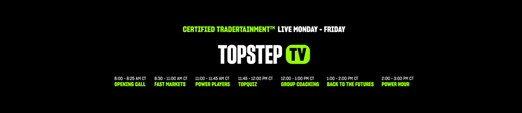 TopstepTV banner 113023